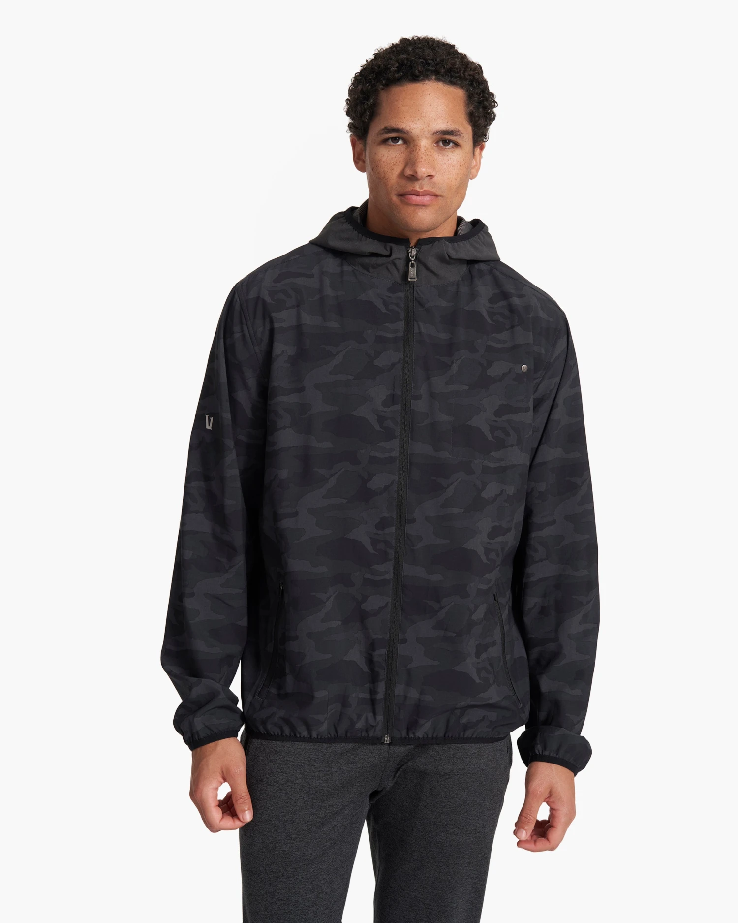 Outdoor Trainer Shell | Black Camo - Image 2