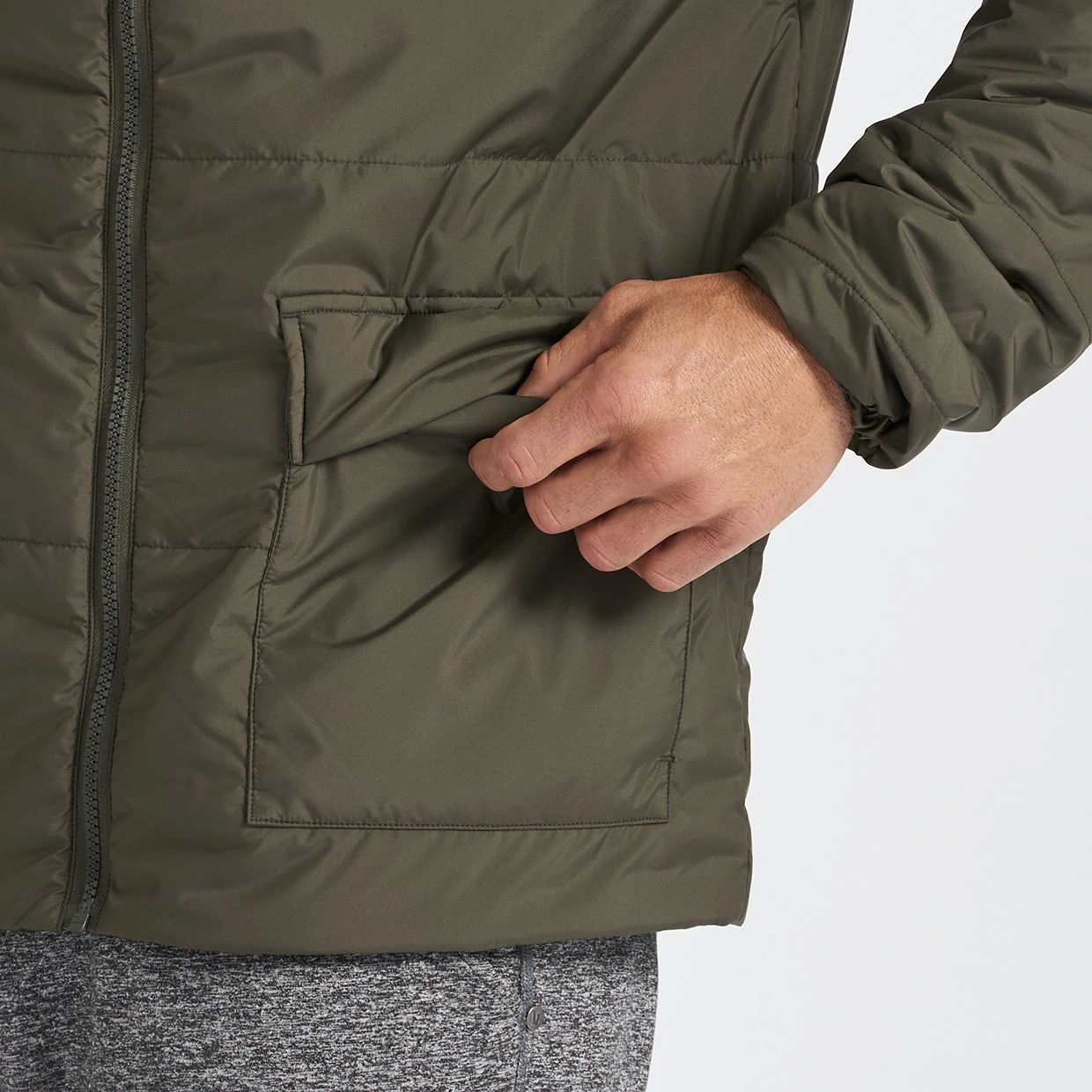 Topanga Insulation Jacket | Oregano - Image 6