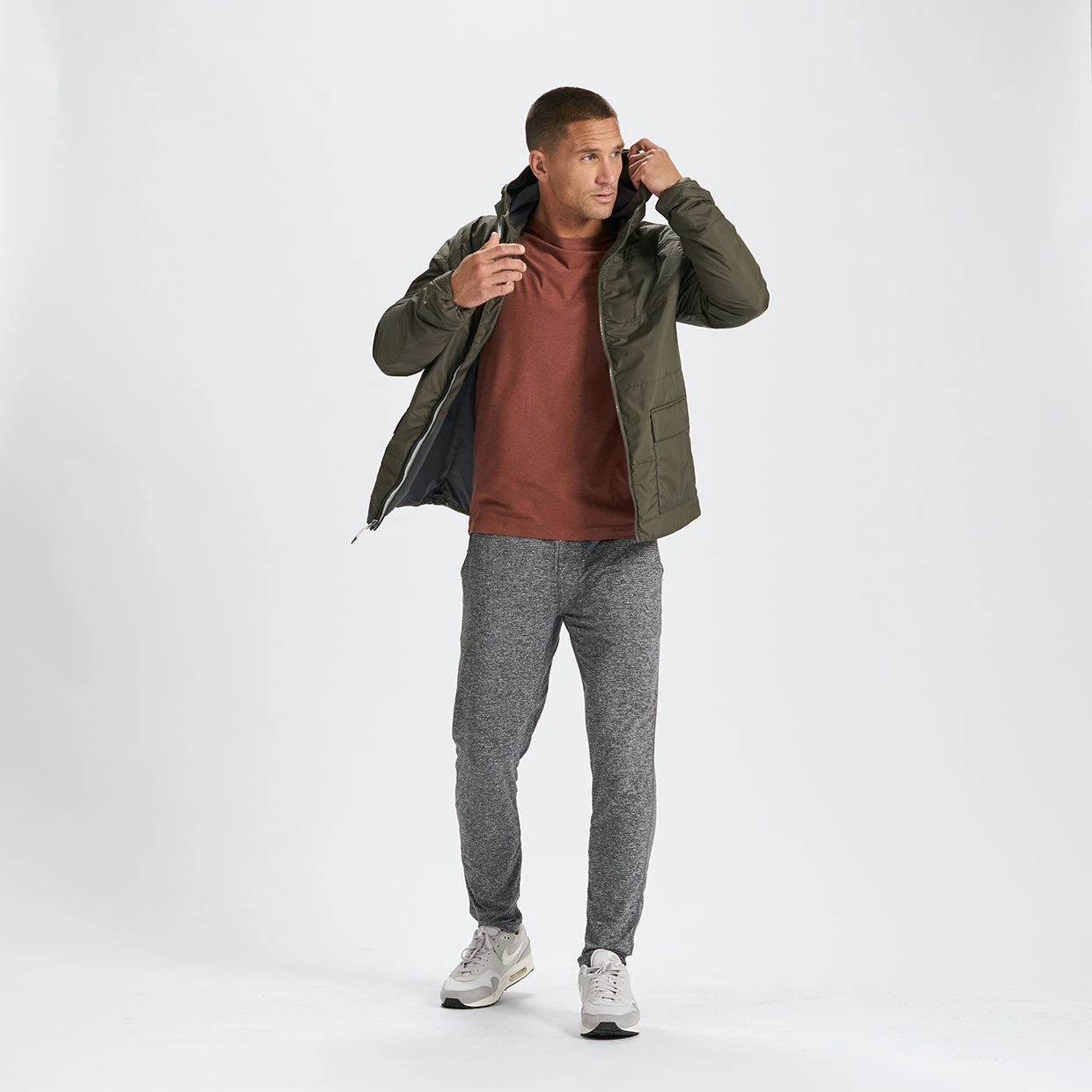 Topanga Insulation Jacket | Oregano - Image 7