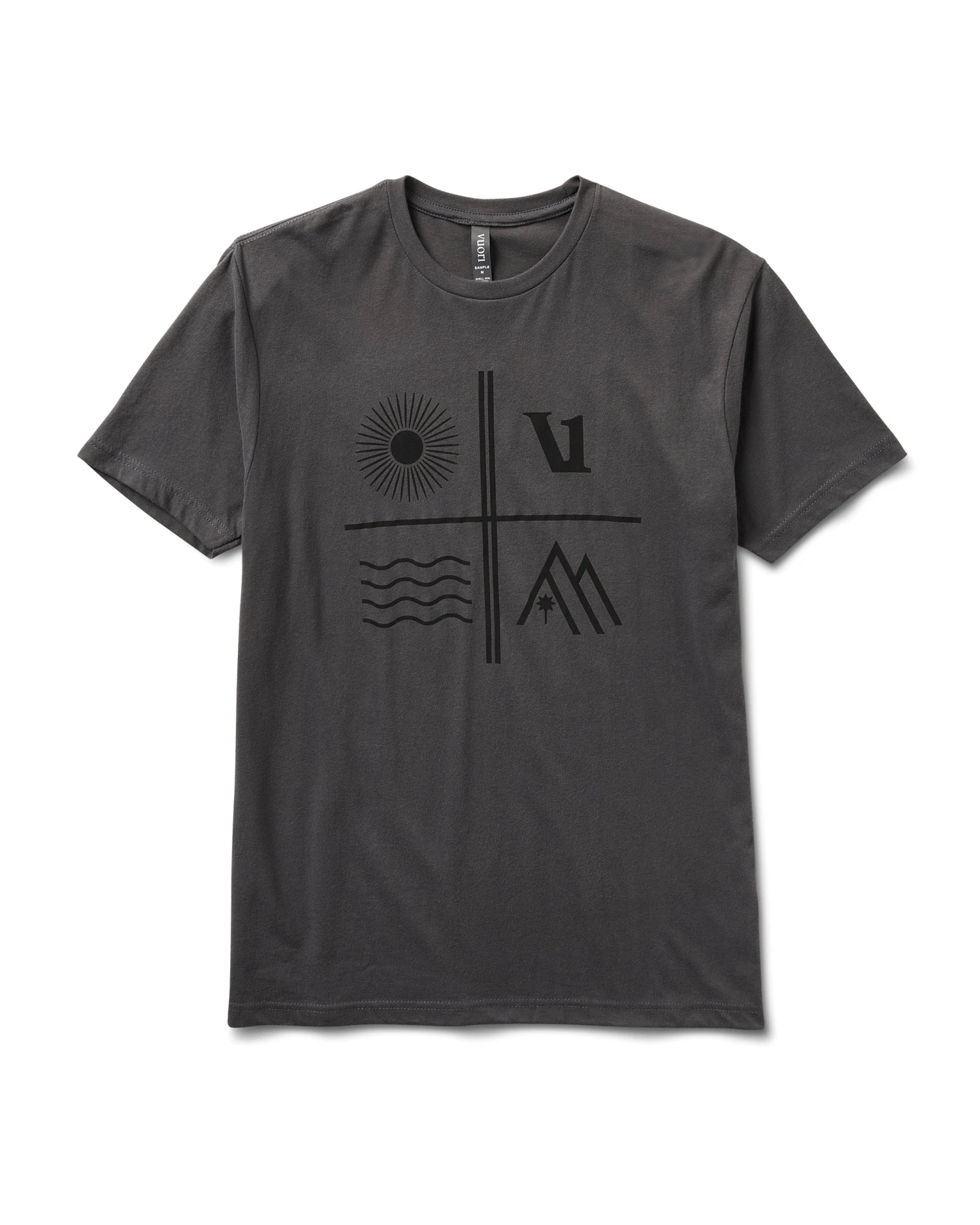Talisman Tee | Charcoal