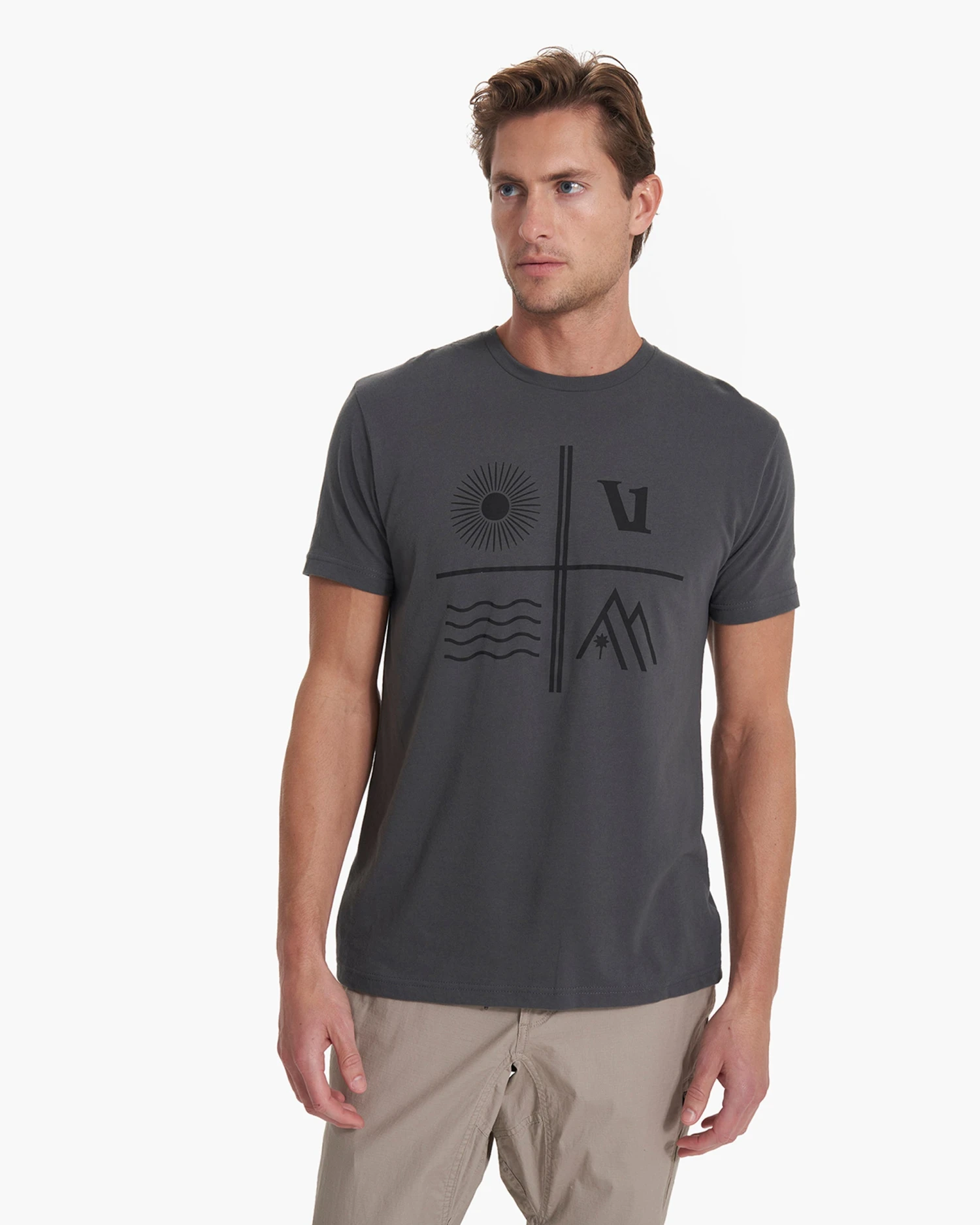 Talisman Tee | Charcoal - Image 2