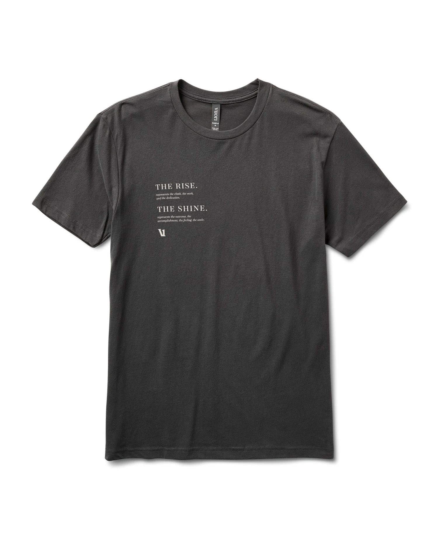 Dedication Tee | Charcoal