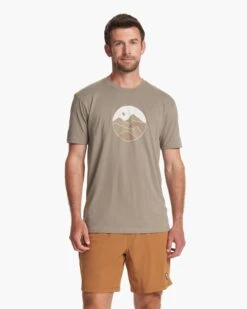 Landscapes Tee | Warm Grey