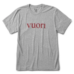 Classic Vuori Tee | Heather Grey