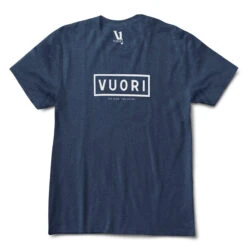 Boxed Vuori Tee | Navy Heather