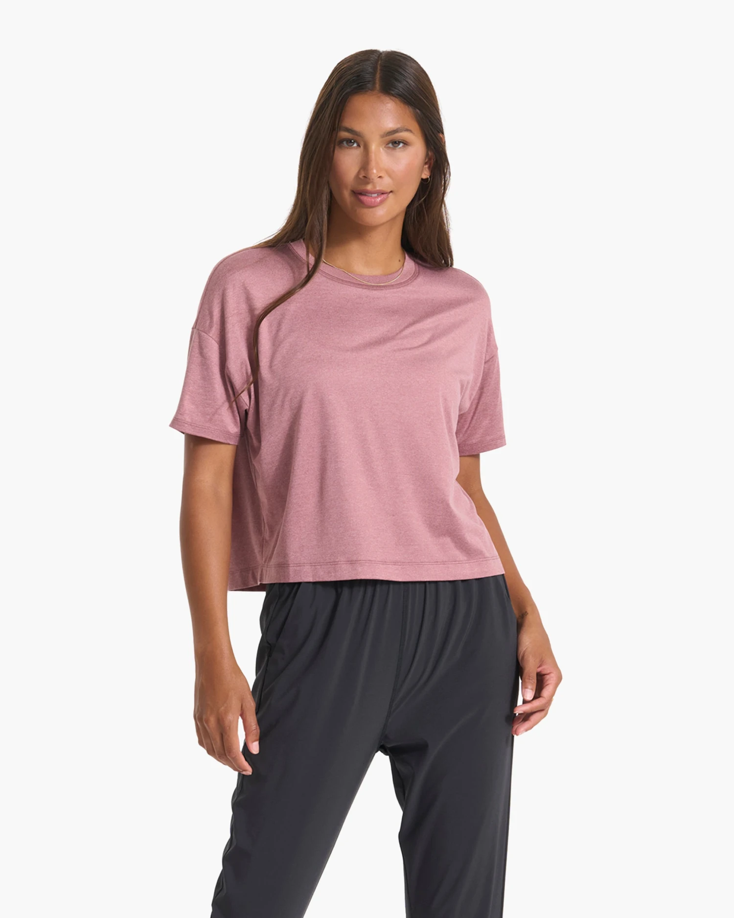 Energy Tee | Marsala Heather - Image 3