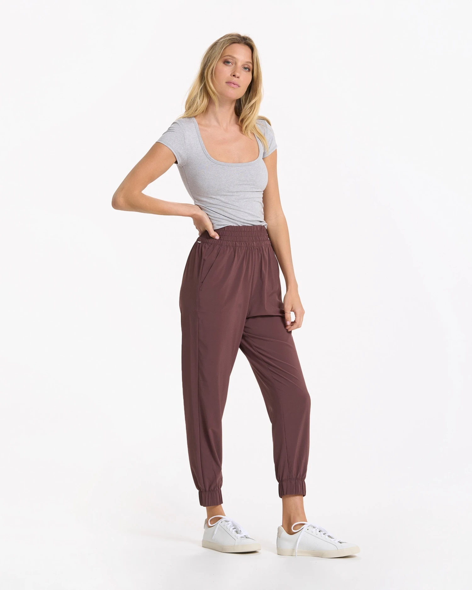 Short Sleeve Halo Crop | Pale Grey Heather - Image 4