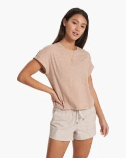 Sunset Easy Tee | Coconut