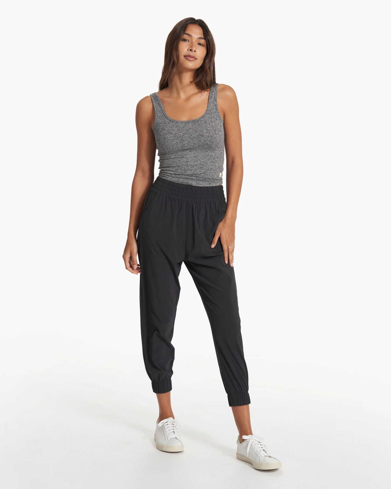 Halo Essential Tank | Heather Grey - Image 4