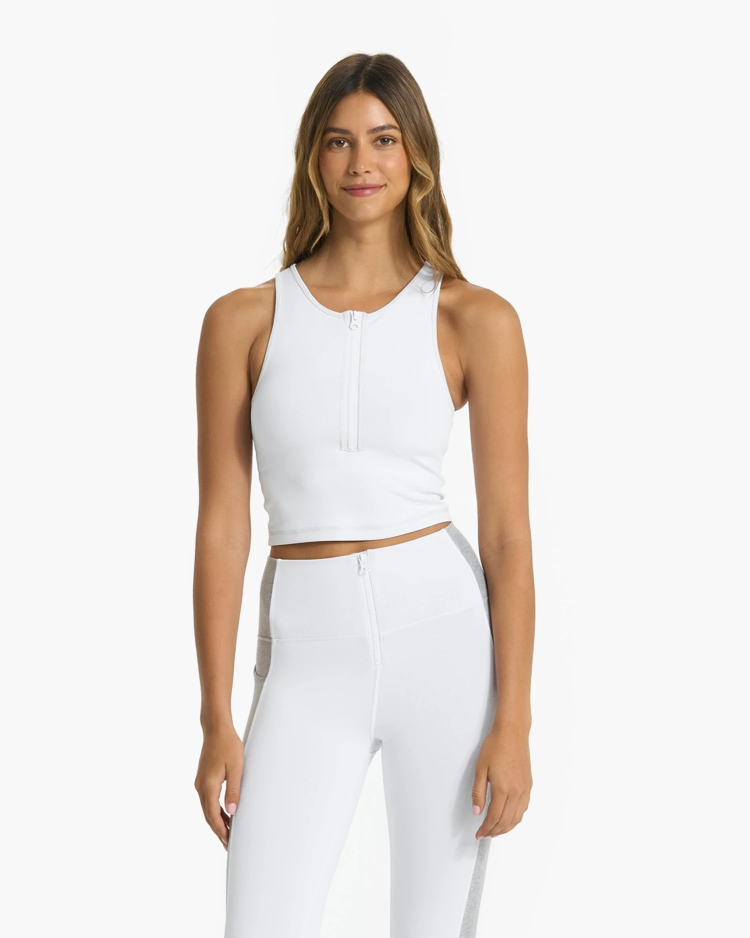 Granite Zip Tank | White