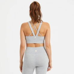 Elevation Bra | Light Heather Grey