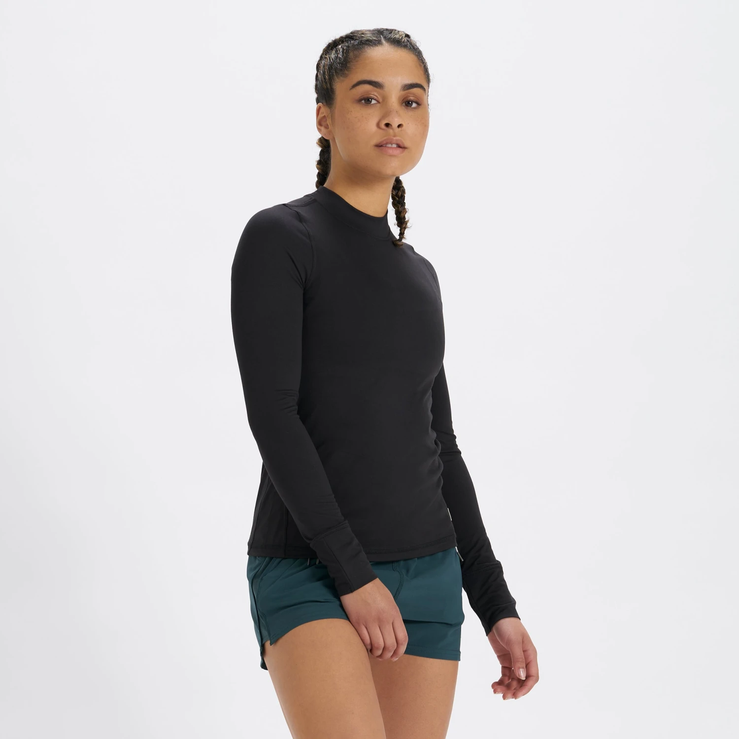Long-Sleeve Lux Tee | Black - Image 2