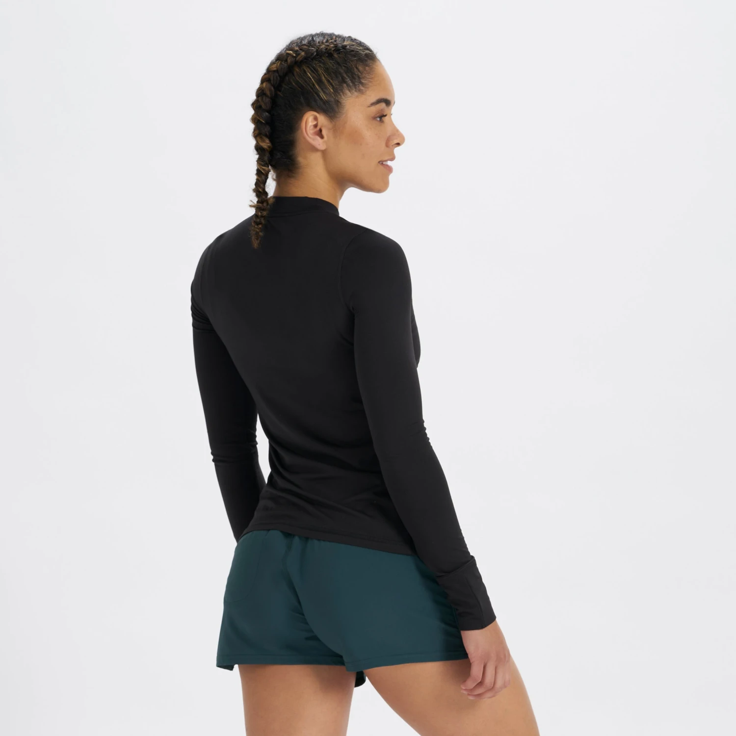 Long-Sleeve Lux Tee | Black - Image 3