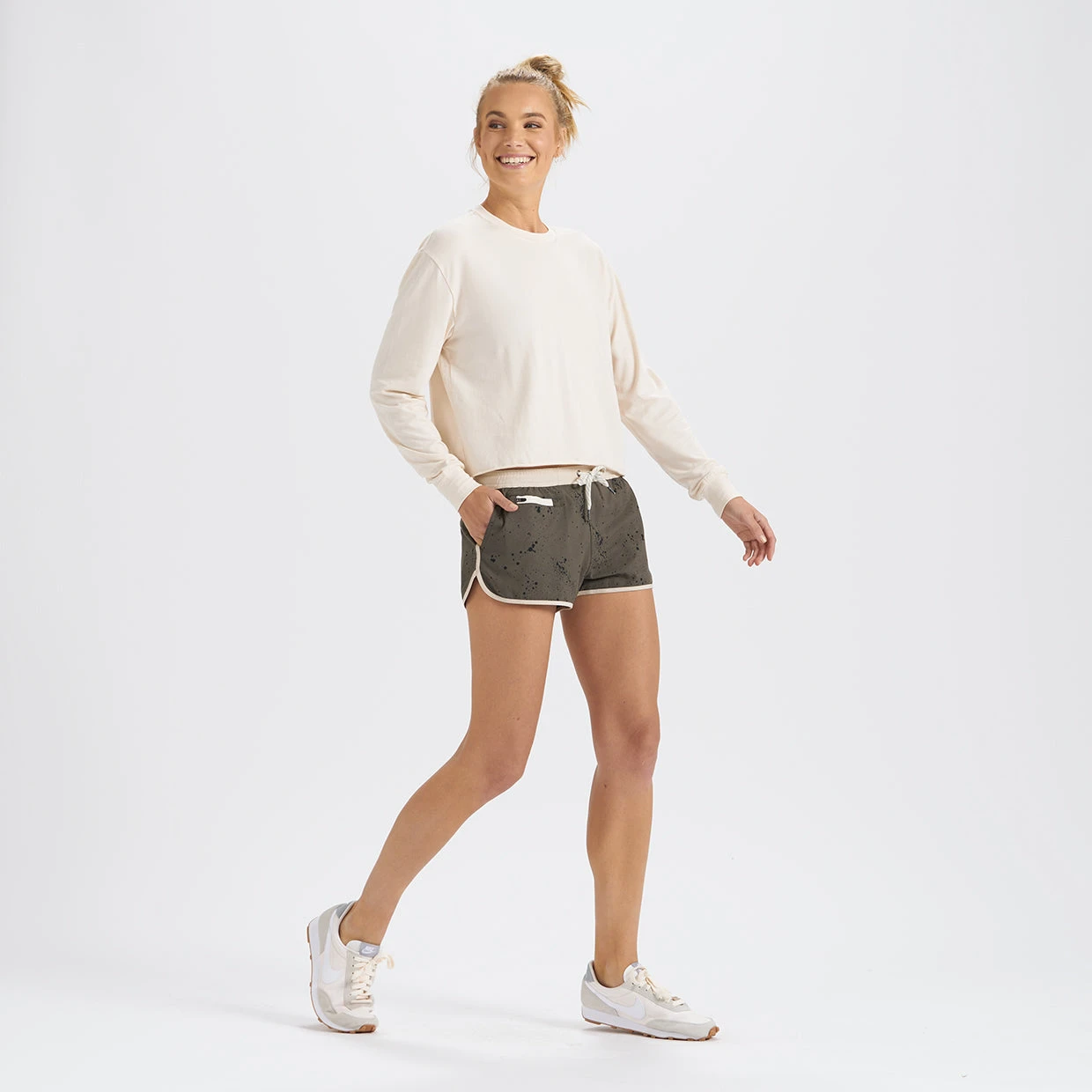 Long-Sleeve Coast Tee | Natural - Image 4