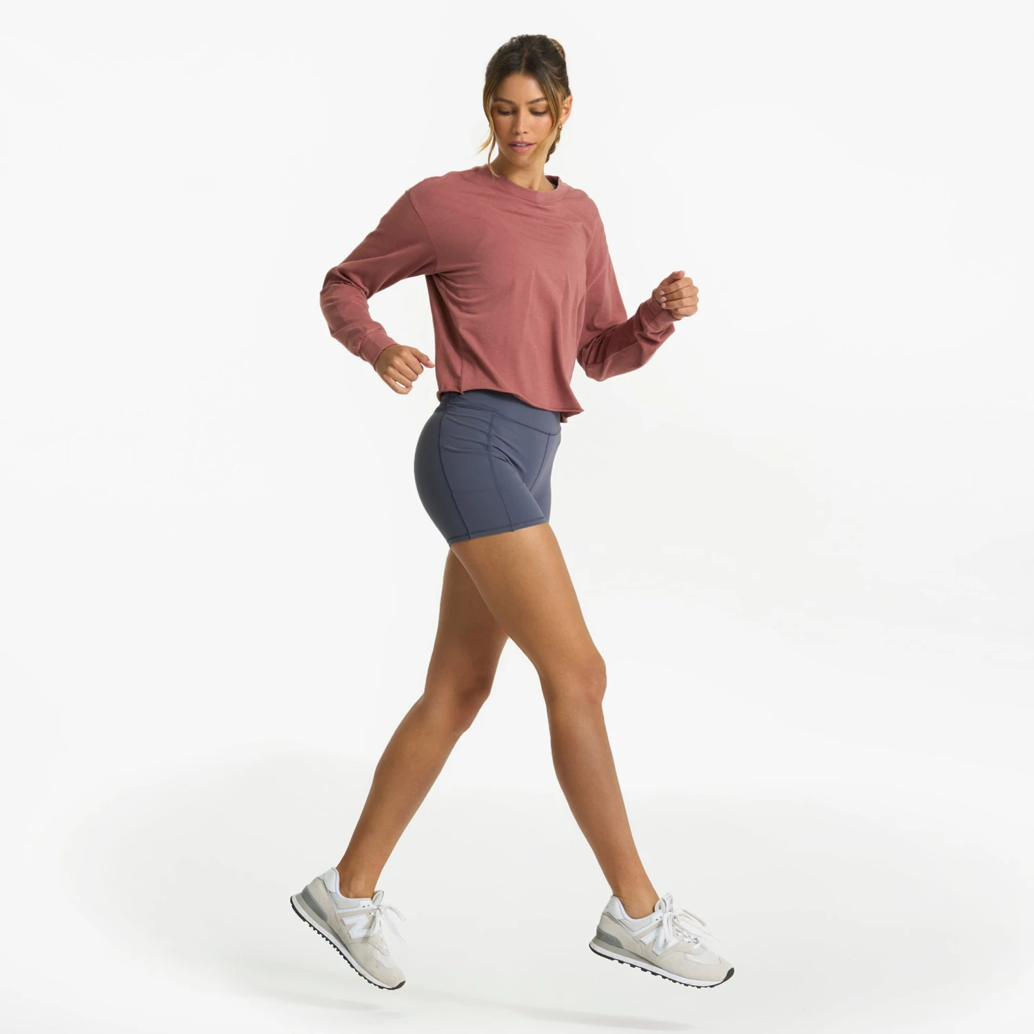 Long-Sleeve Coast Tee | Rosewood - Image 5