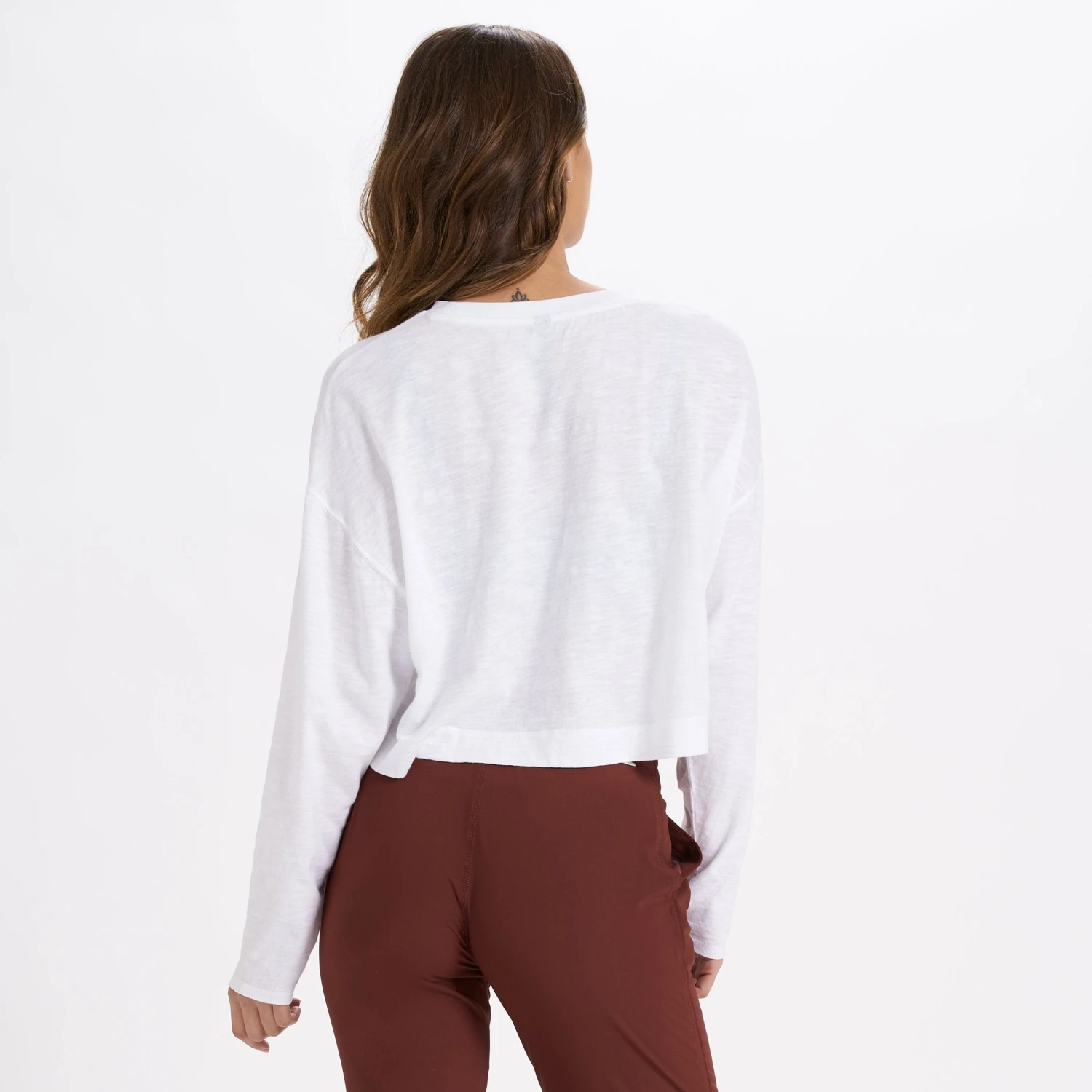 Long-Sleeve Sundown Tee | White - Image 3