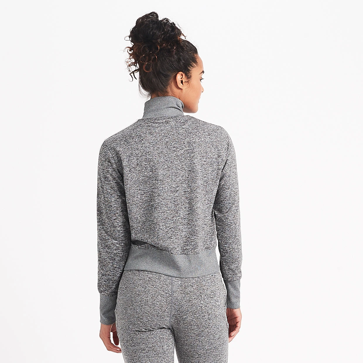 Eclipse Track Jacket | Heather Grey - Image 3