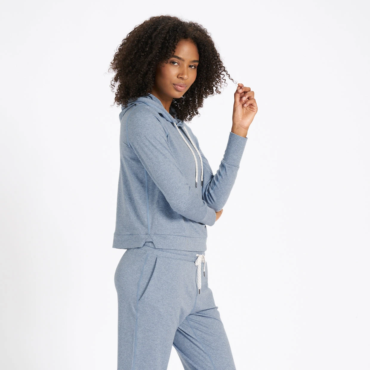 Halo Essential Hoodie | Cloud Heather - Image 2