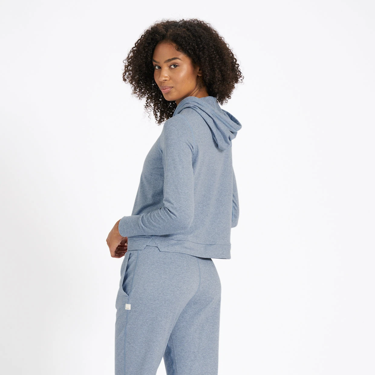 Halo Essential Hoodie | Cloud Heather - Image 3