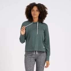 Halo Essential Hoodie | Kelp Heather