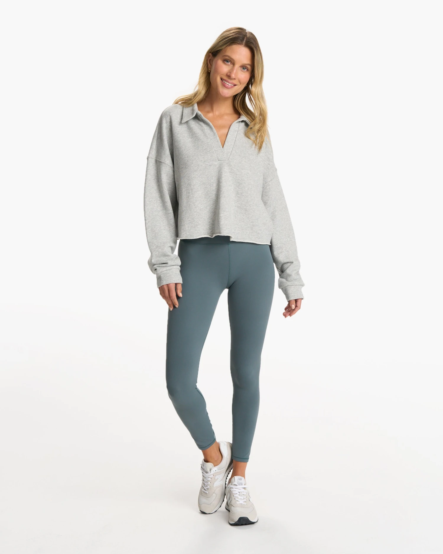 Sedona Polo | Light Heather Grey - Image 6