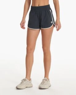 Cardiff Short | Charcoal Color Block