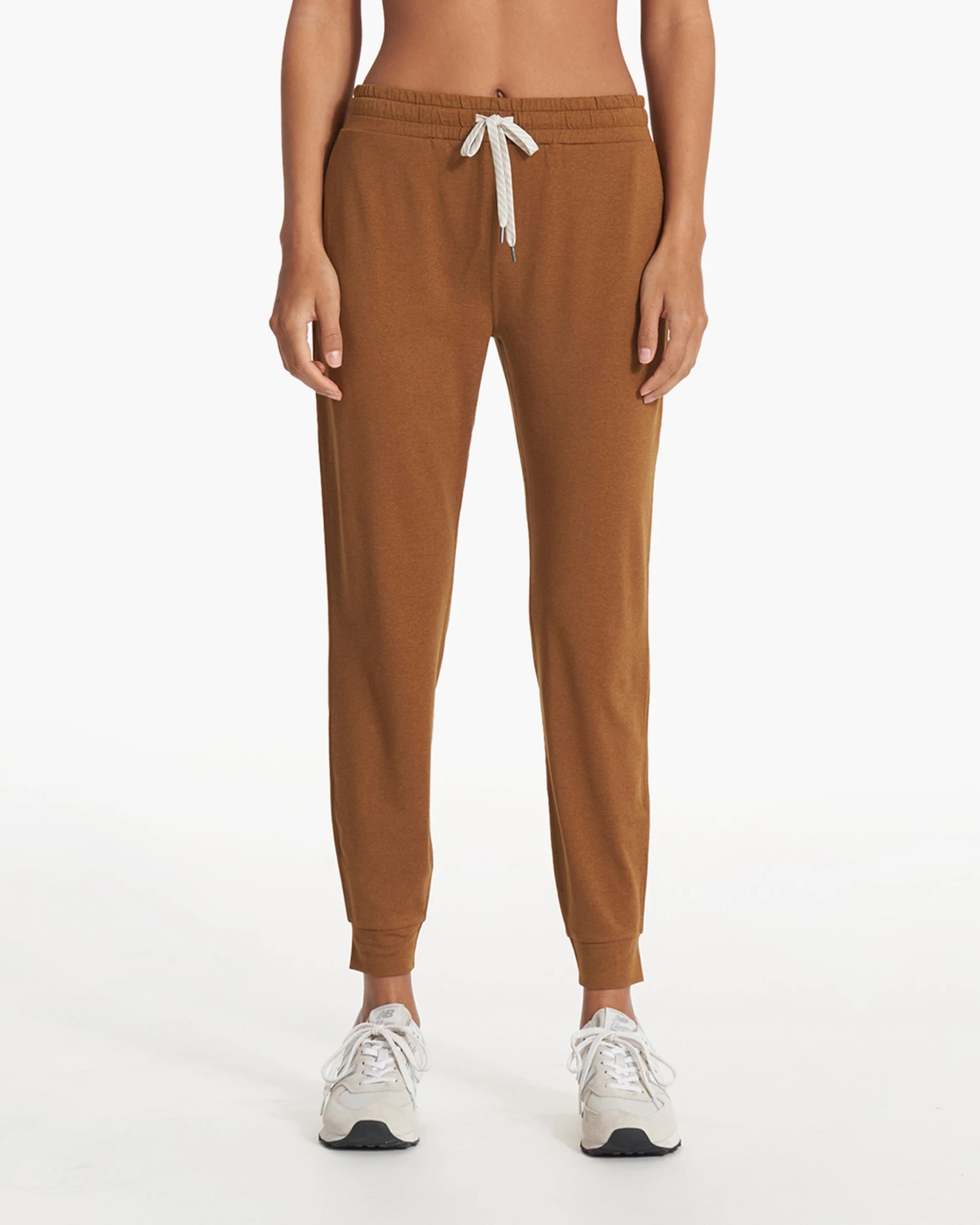 Performance Jogger - Long | Caramel Heather