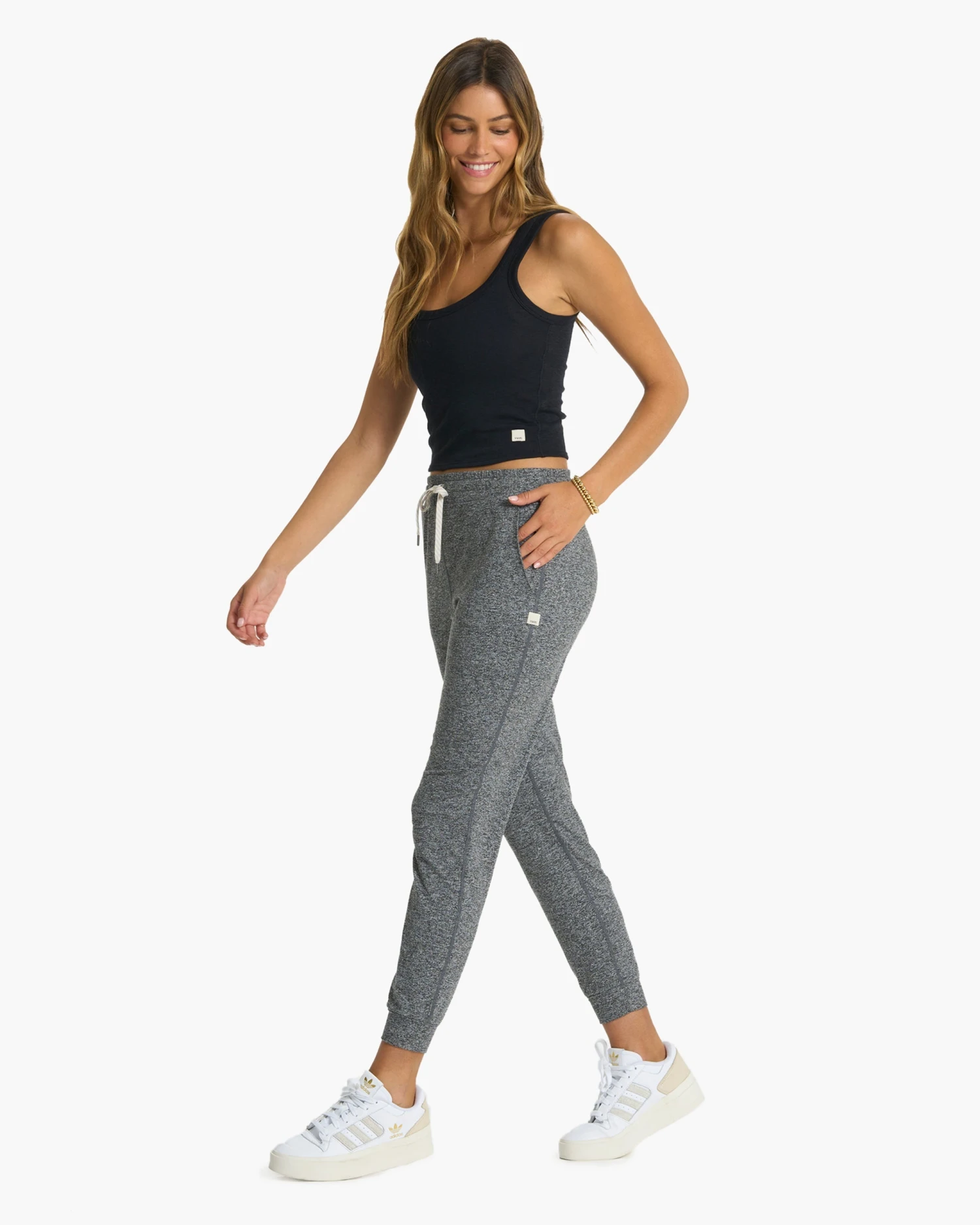 Performance Jogger - Long | Heather Grey - Image 2