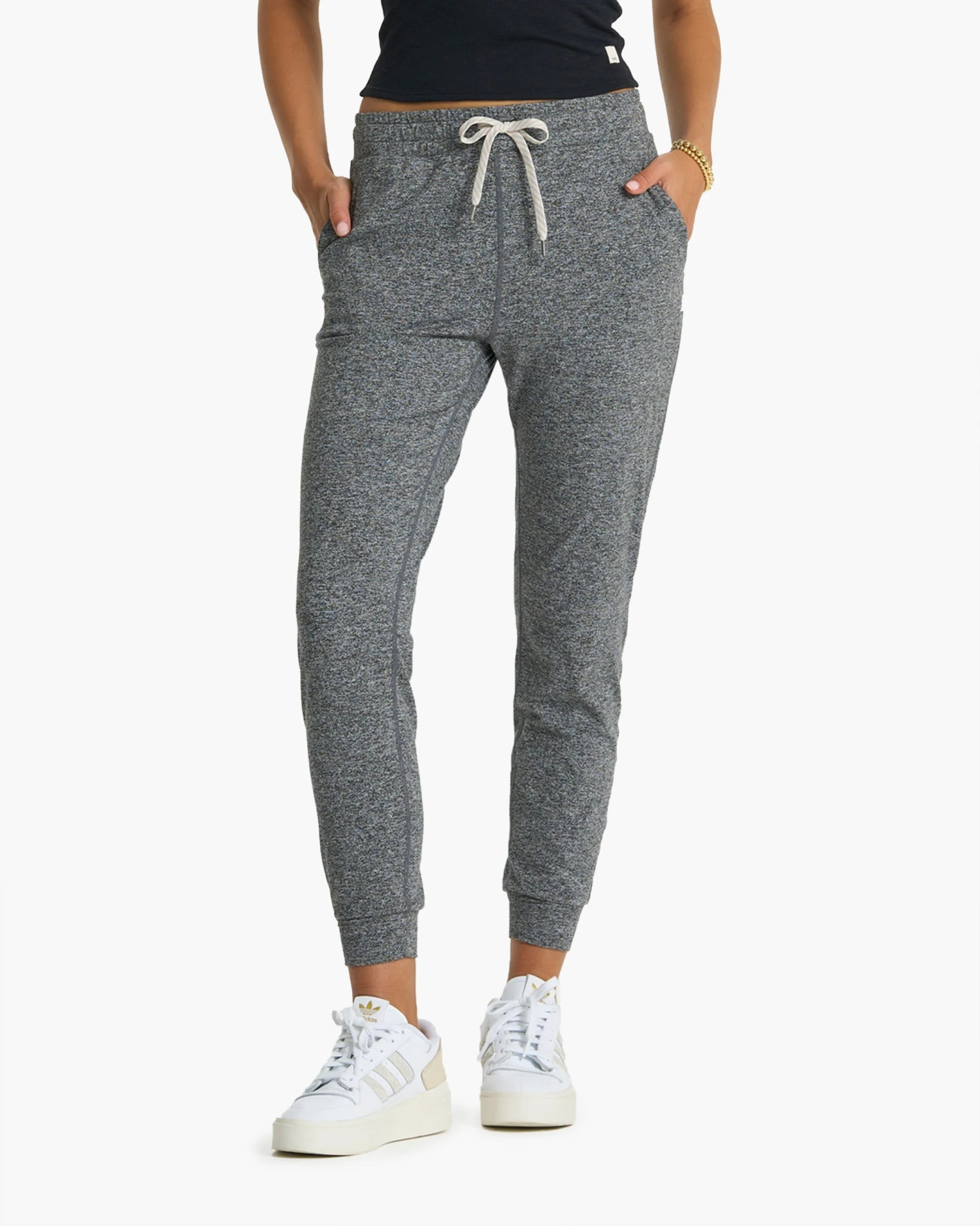 Performance Jogger - Long | Heather Grey