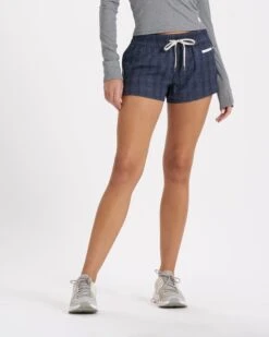 Clementine Short | Ink Shibori Grid