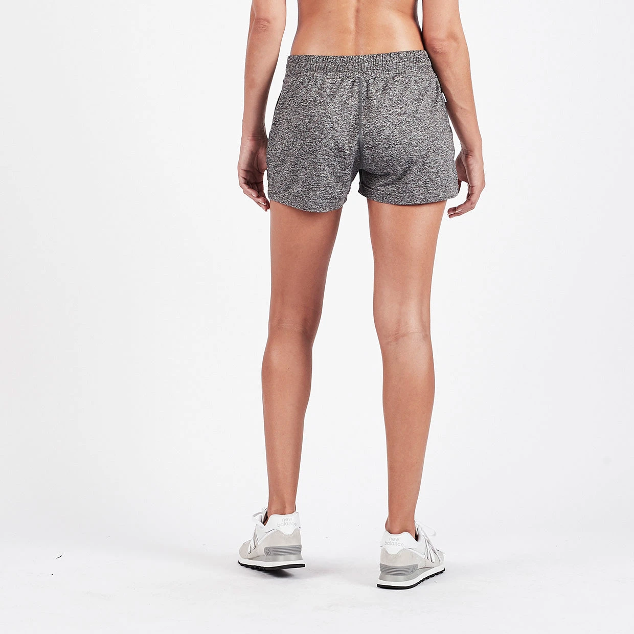 Halo Performance Short | Heather Grey - Image 3