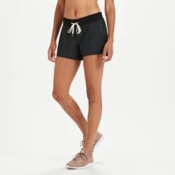 Clementine Short 4" | Charcoal Twill Texture