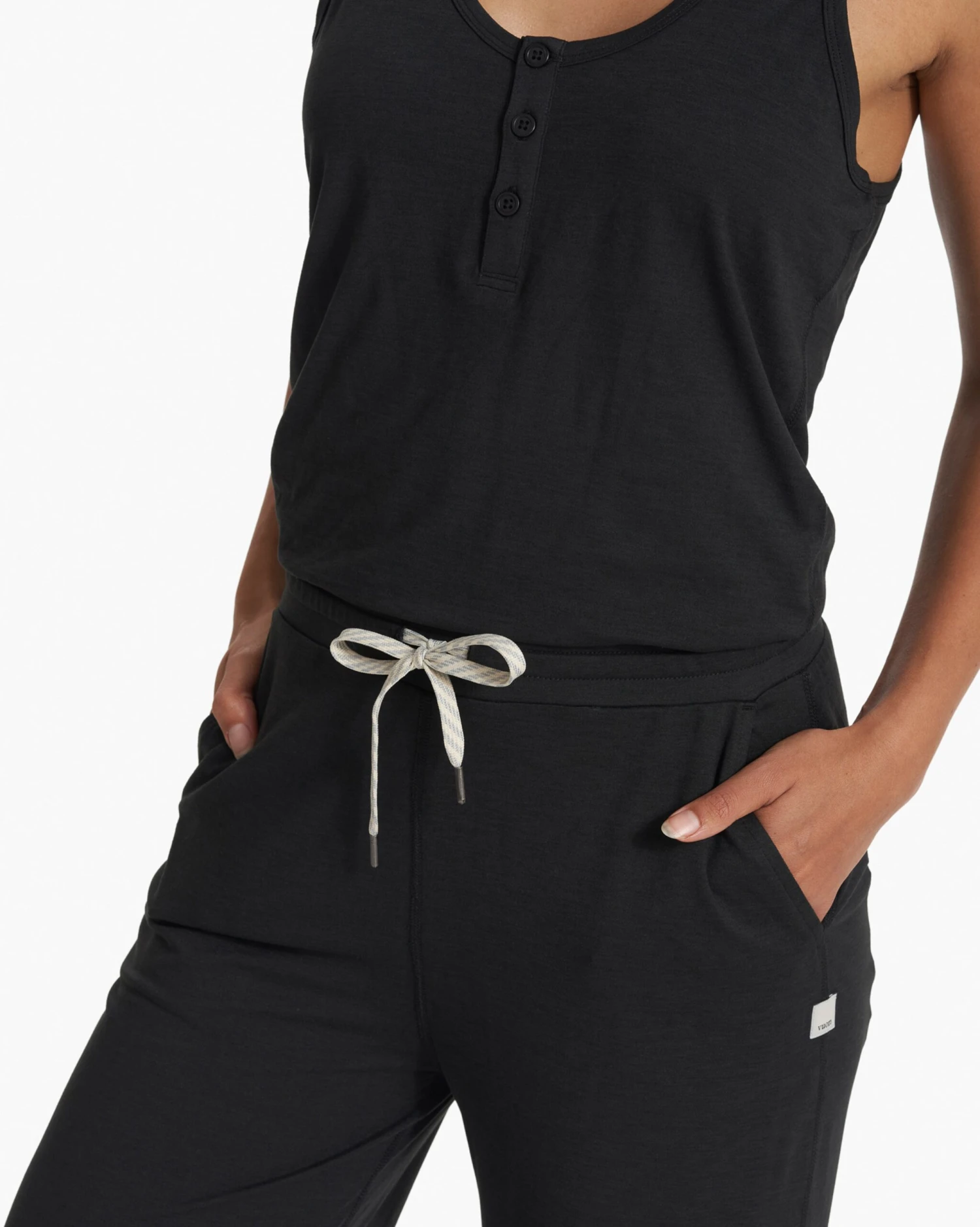 Falls Jumpsuit | Black Heather - Image 5