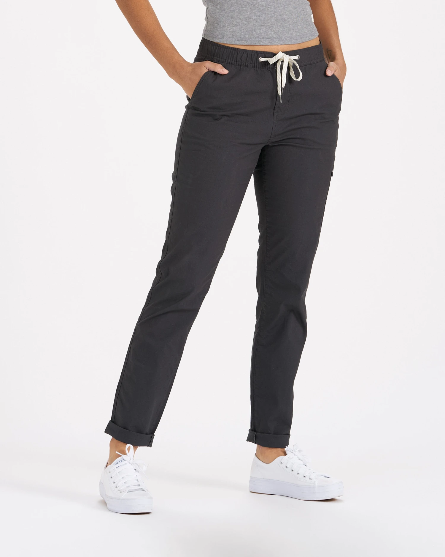 Womens Ripstop Pant - Long | Charcoal