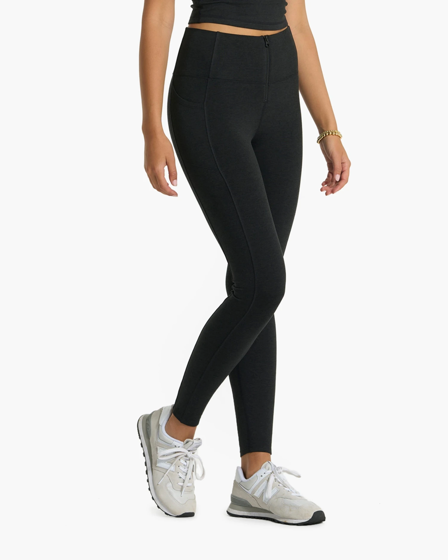 Granite Heathered Legging | Black Heather - Image 7