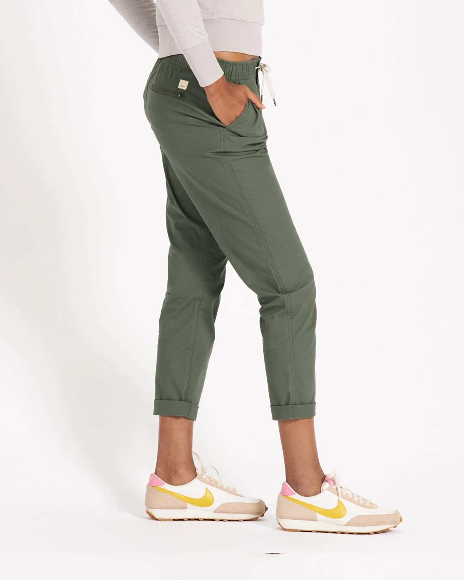 Womens Ripstop Pant | Army - Image 2