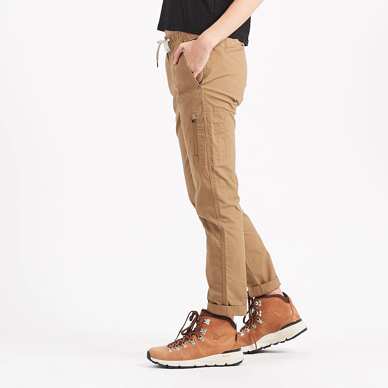 Womens Ripstop Pant | Khaki - Image 2