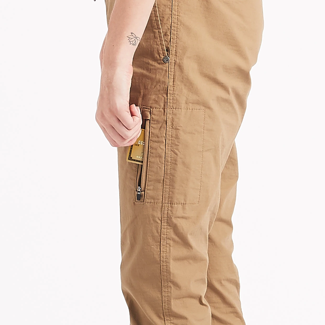 Womens Ripstop Pant | Khaki - Image 5