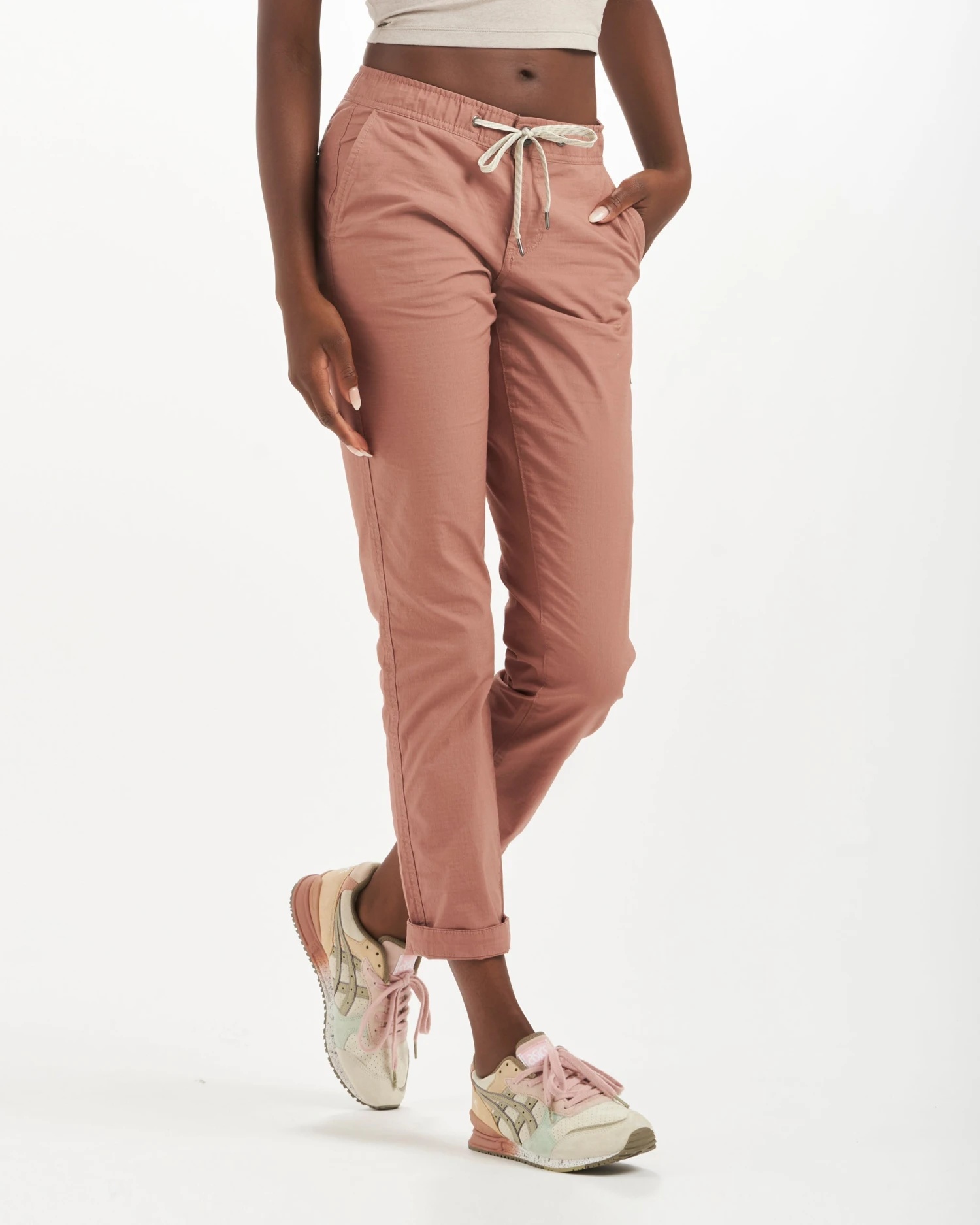 Womens Ripstop Pant | Light Terracotta - Image 2