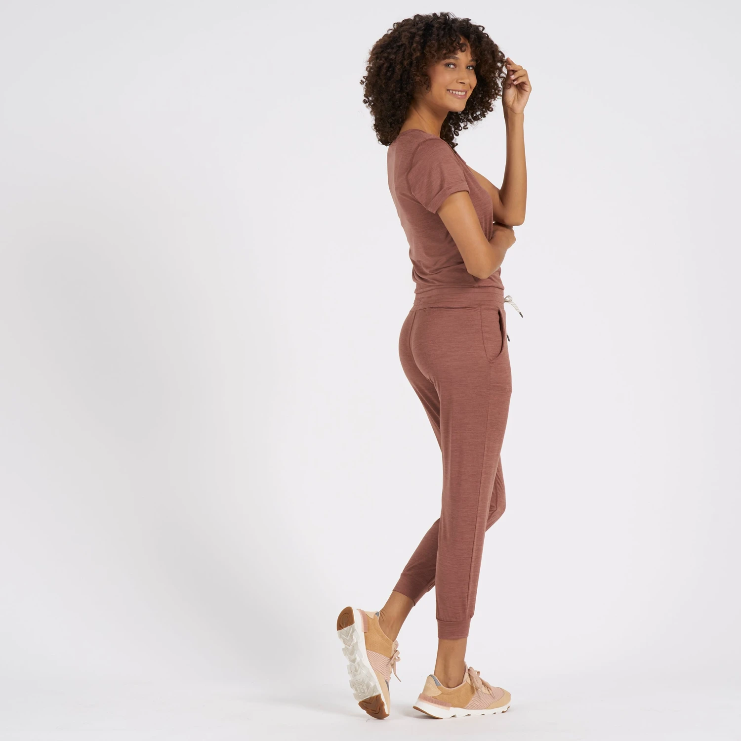 All Day Jumpsuit | Terracotta Heather - Image 4