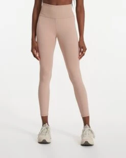Rib Studio Legging | Coconut