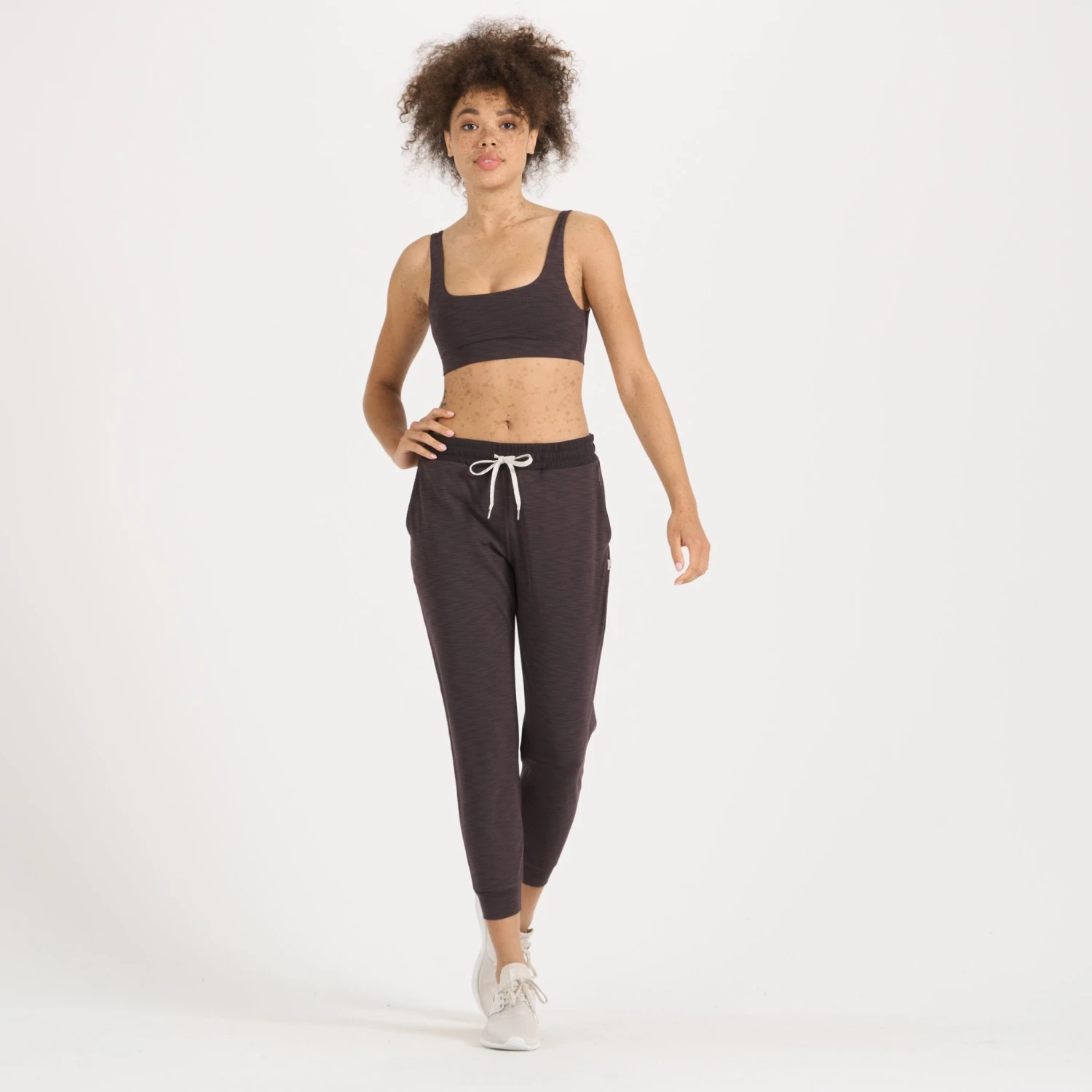 Lux Rib Performance Jogger | Quartz Heather - Image 3