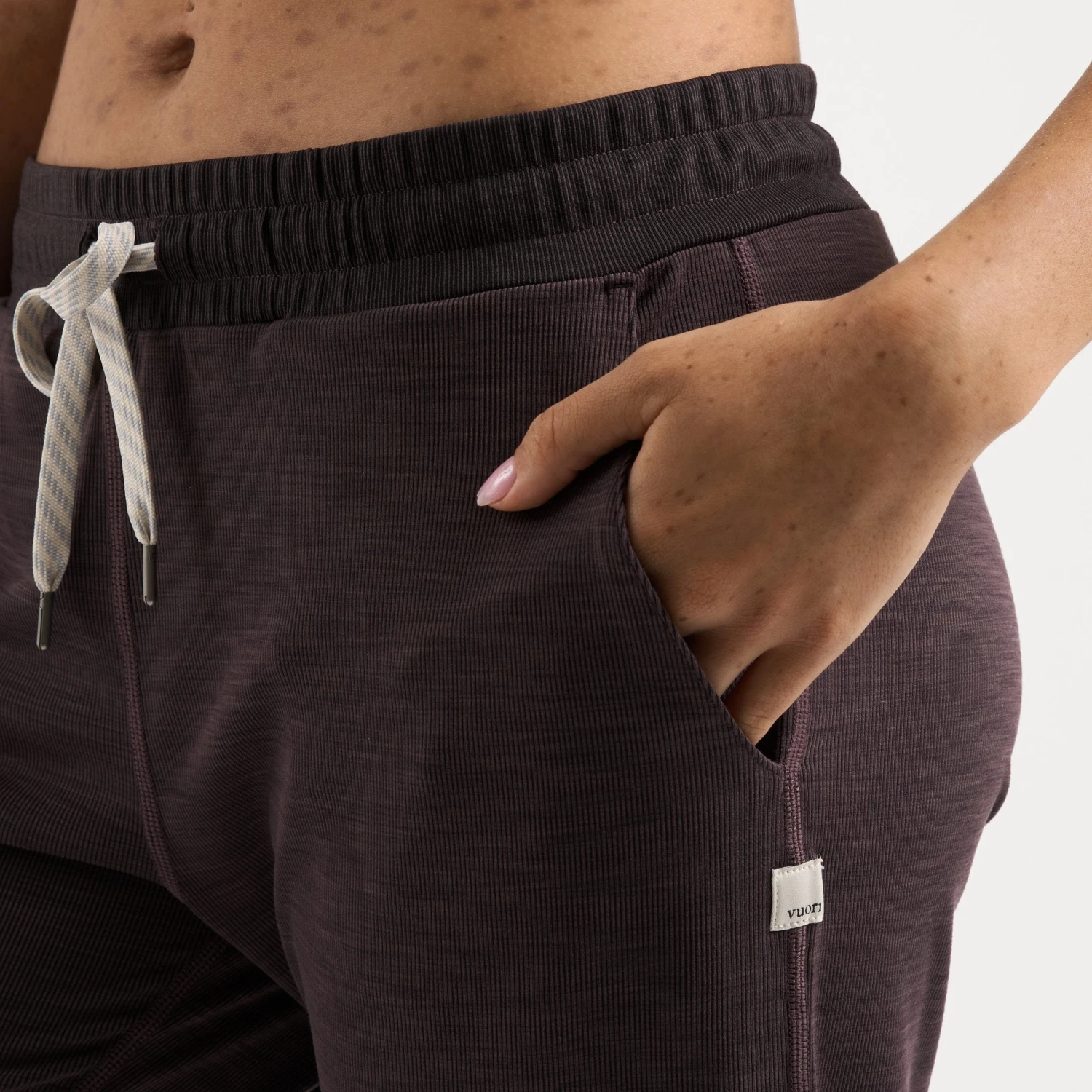 Lux Rib Performance Jogger | Quartz Heather - Image 4