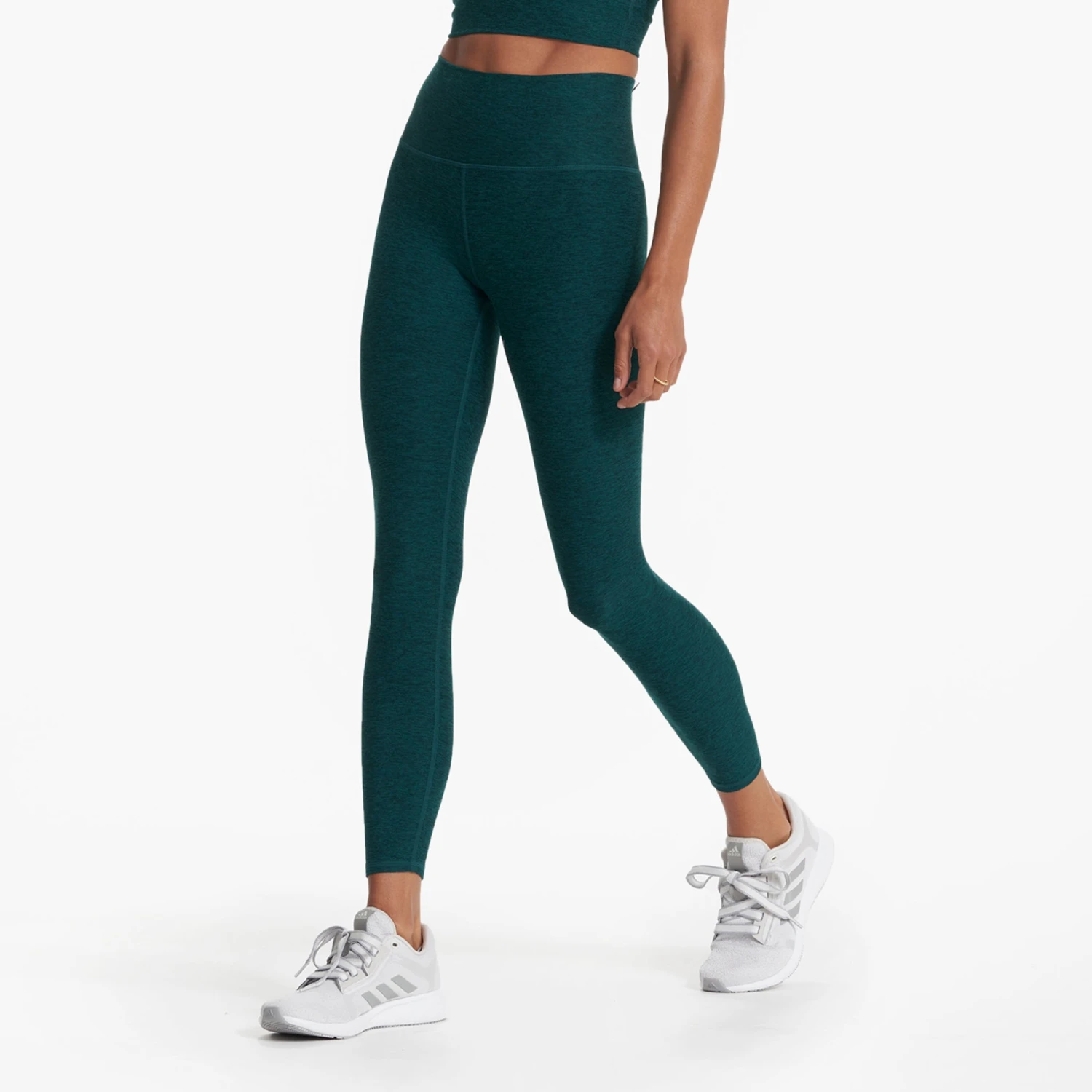 Clean Elevation Legging-Short | Jade Heather