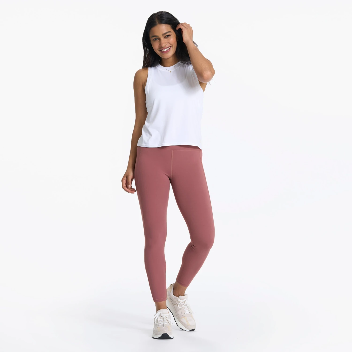 Studio Pocket Legging-Short | Rosewood - Image 5