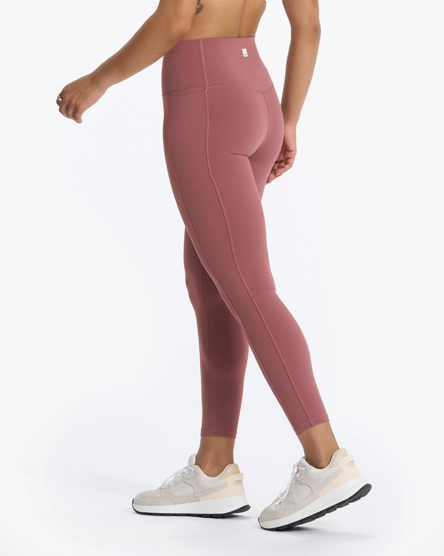 Studio Pocket Legging-Short | Rosewood - Image 4