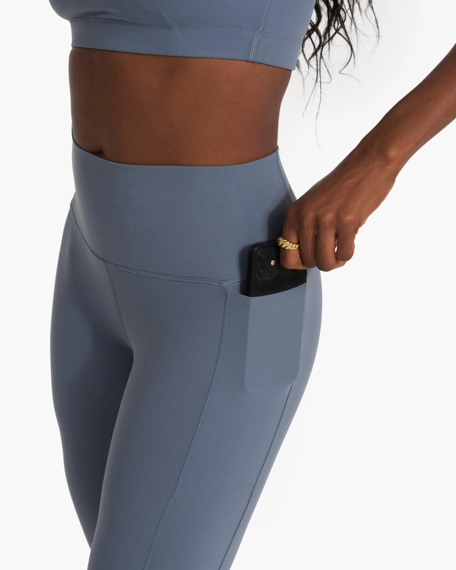 Studio Pocket Legging | Light Azure - Image 3