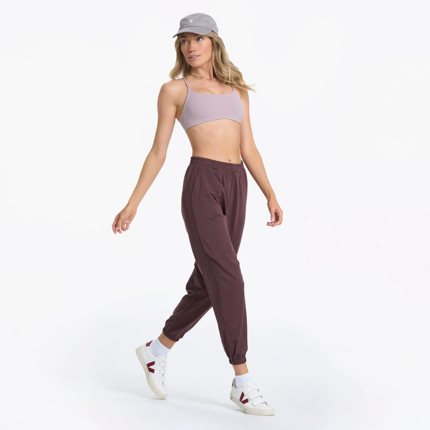 Boyfriend Jogger | Chestnut Heather - Image 7