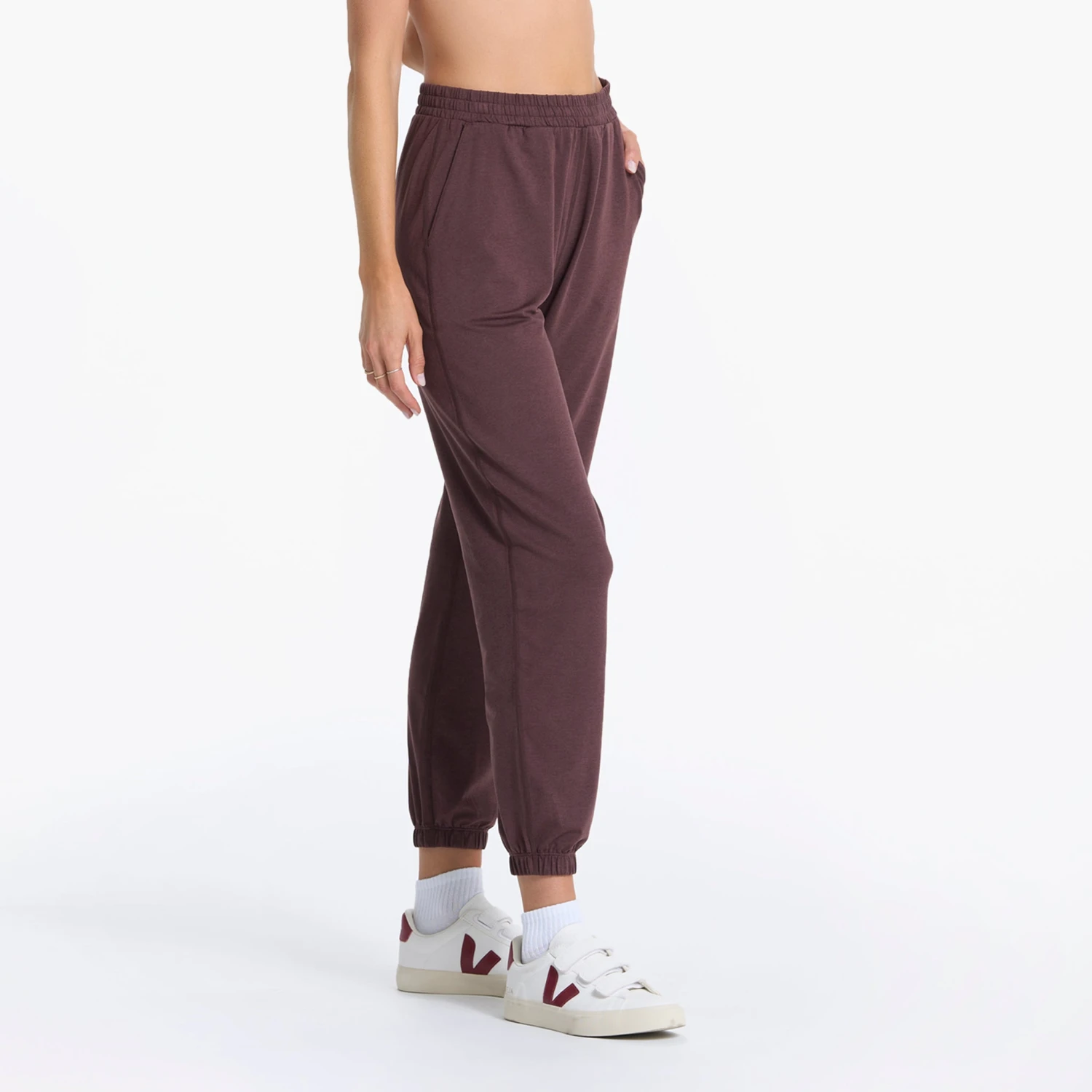 Boyfriend Jogger | Chestnut Heather - Image 4