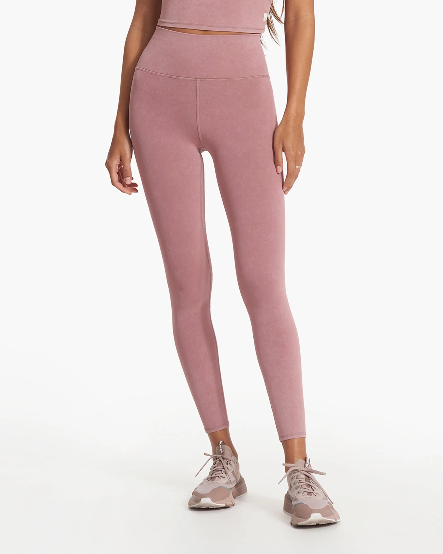 Washed Studio Legging | Washed Marsala